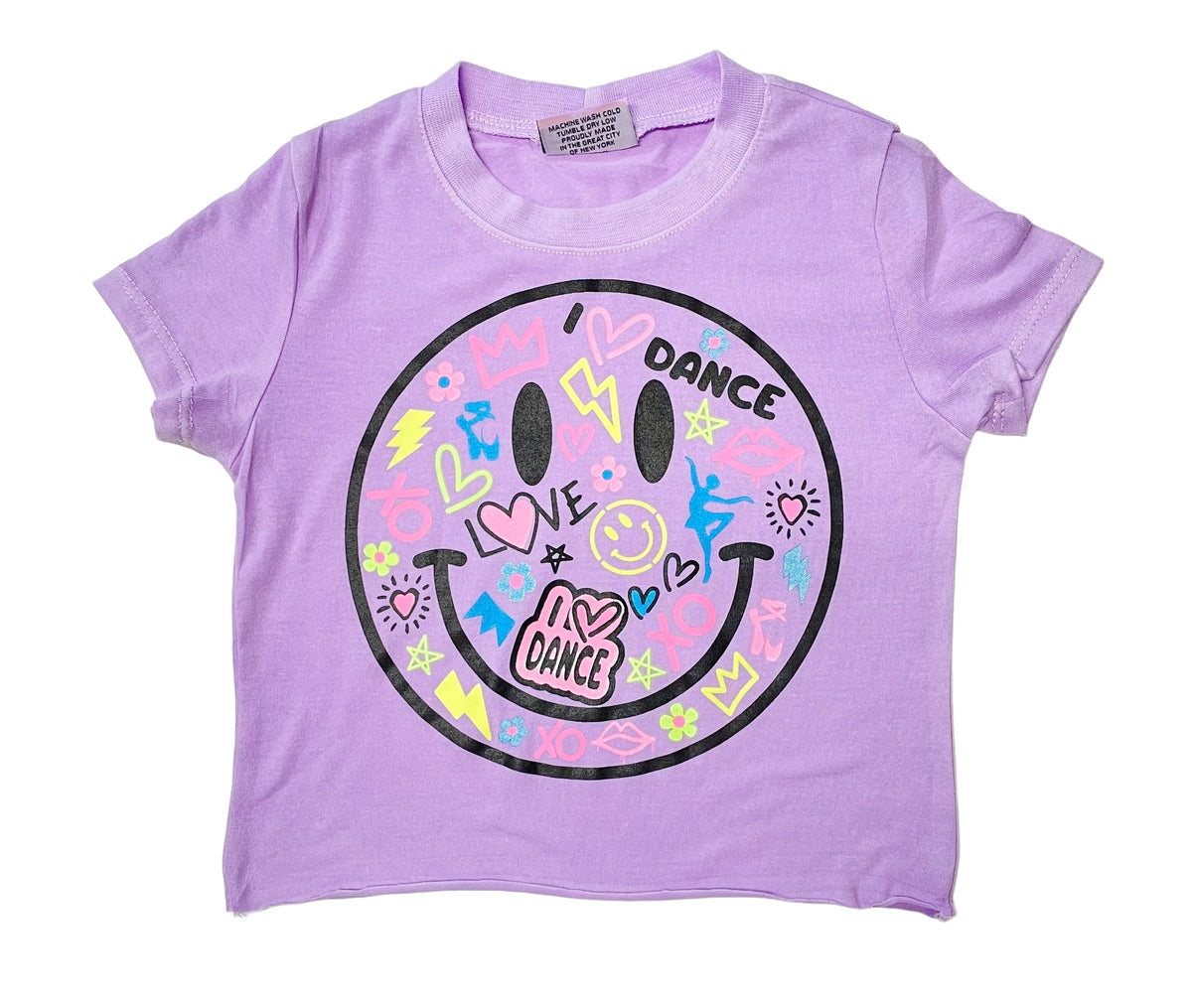 Camiseta con gráfico de baile de Firehouse Clothing - Lavanda