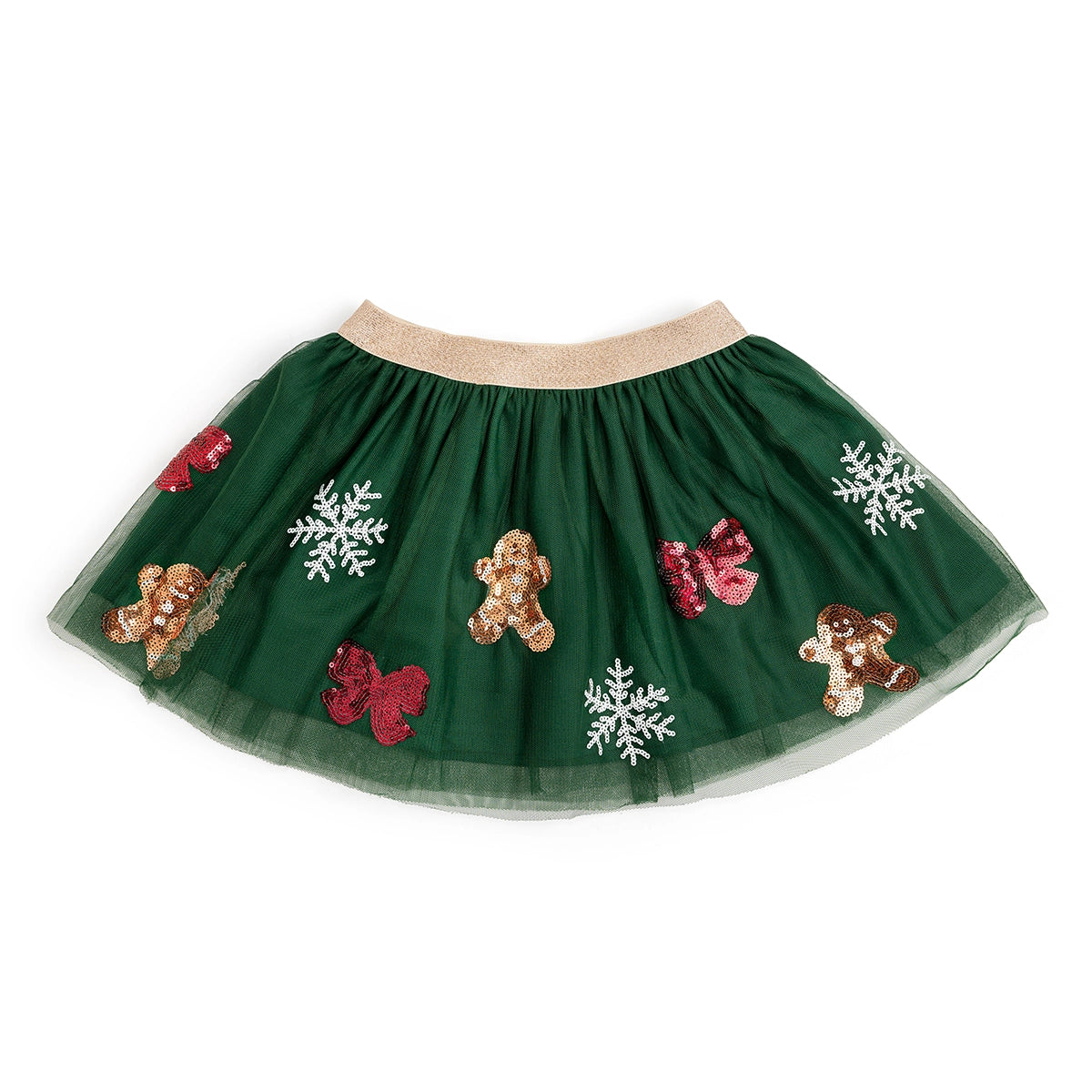 Sweet Wink Gingerbread Joy Tutu Skirt