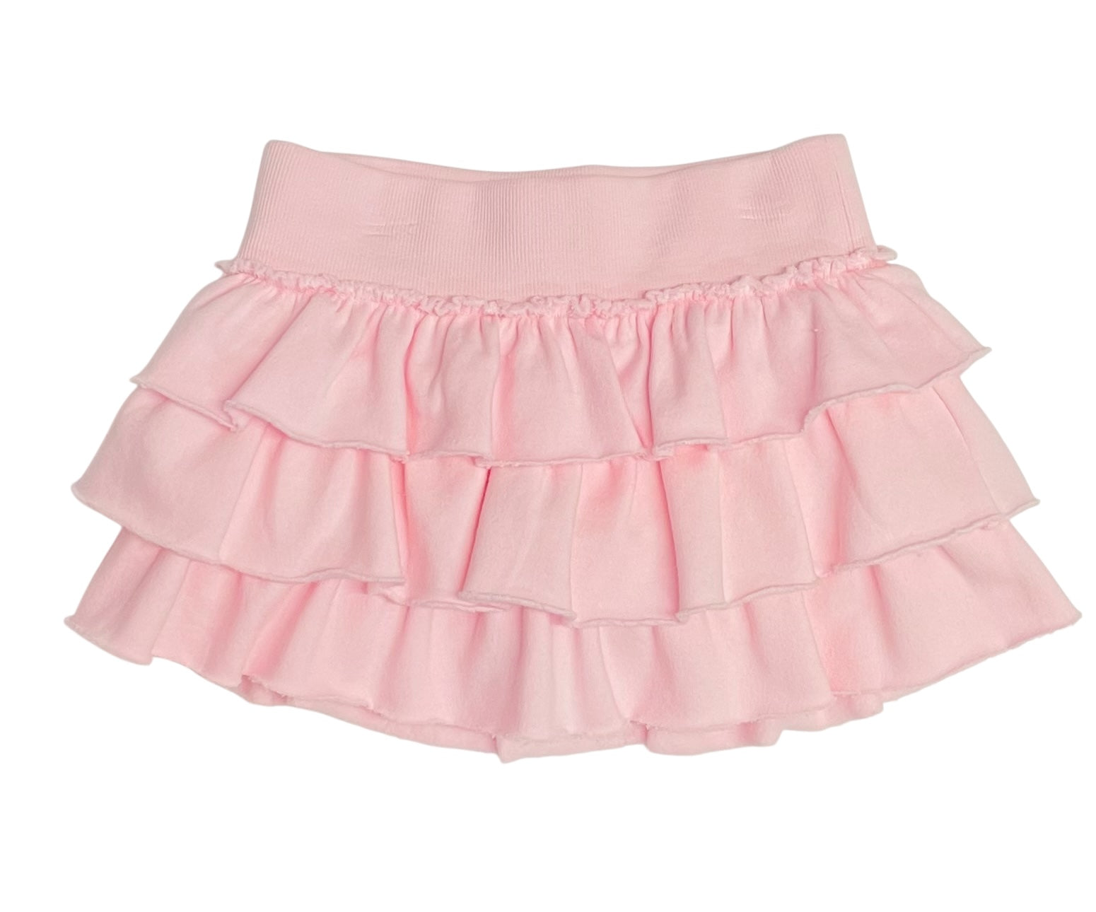 KatieJ NYC Tween Ballet Pink Shane Ruffle Skort * Built In Shorts *