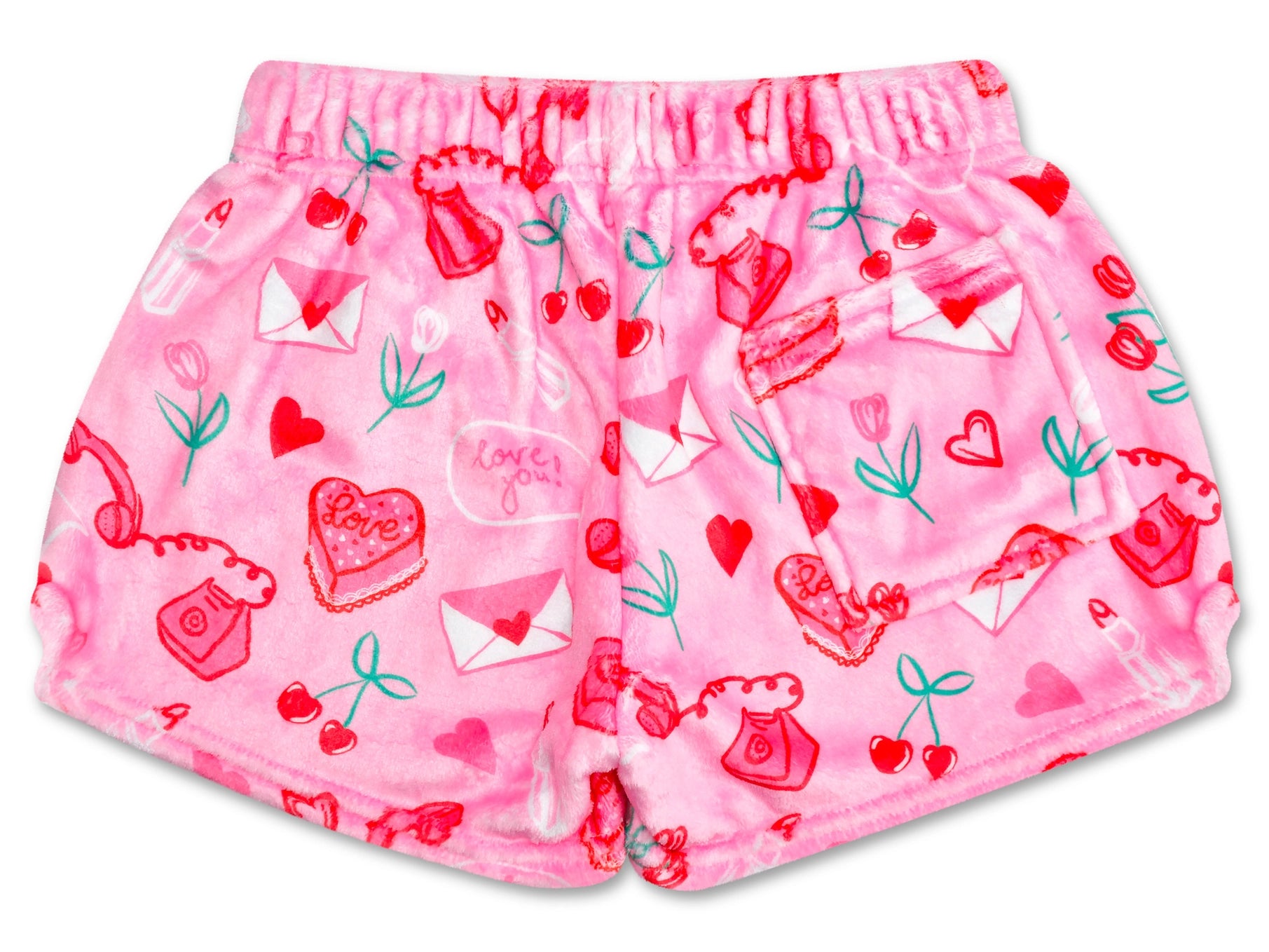 Iscream Love Doodles Plush Shorts