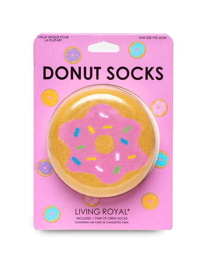 Living Royal Donut 3D Socks