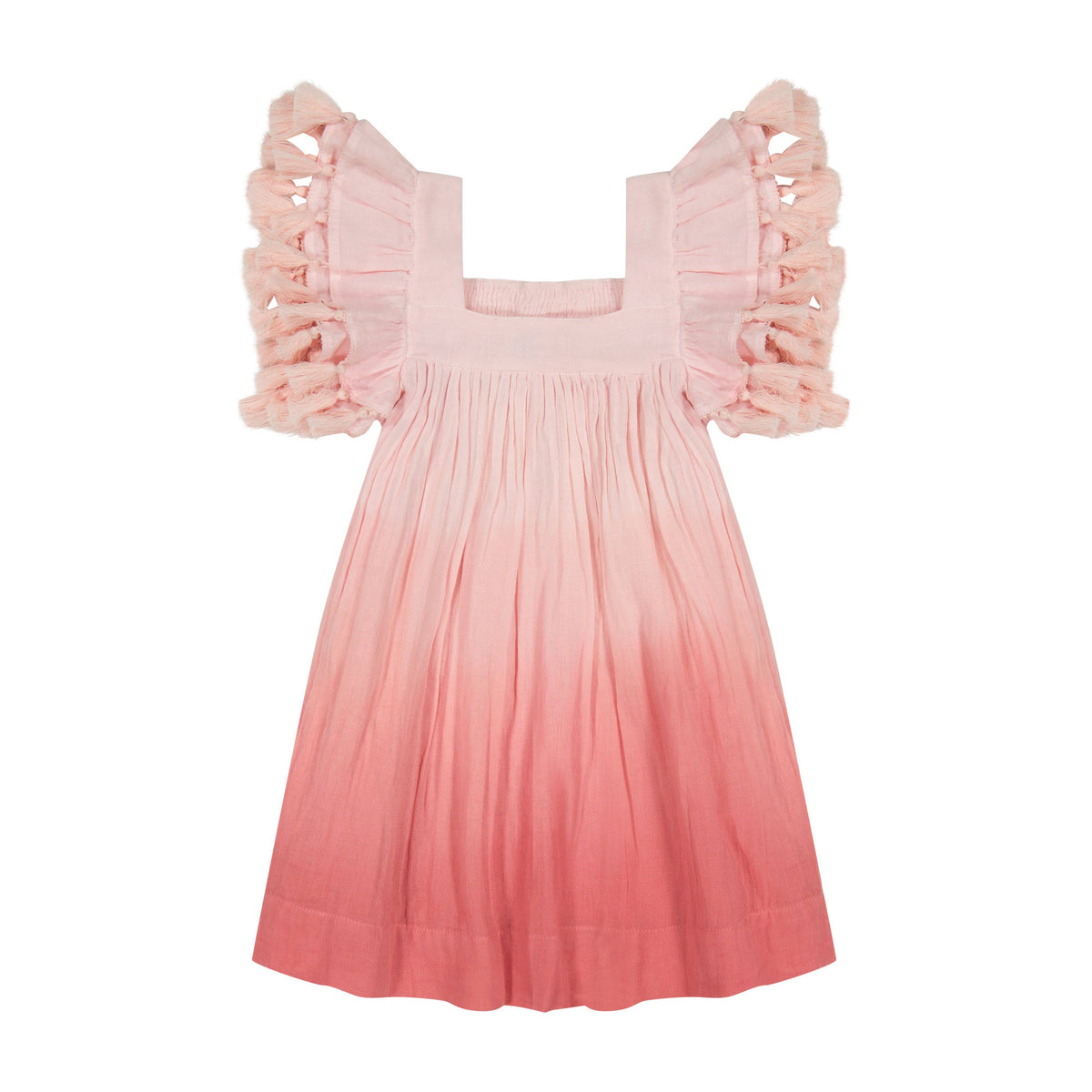 open lace back dress Pastel Pink Dress for Wedding Guest