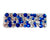 Bari Lynn 3" Crystalized Rectangle Hair Clip- Clear/Blue