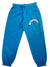 Firehouse Clothing Make You Smile Sweatpant- Neon Blue