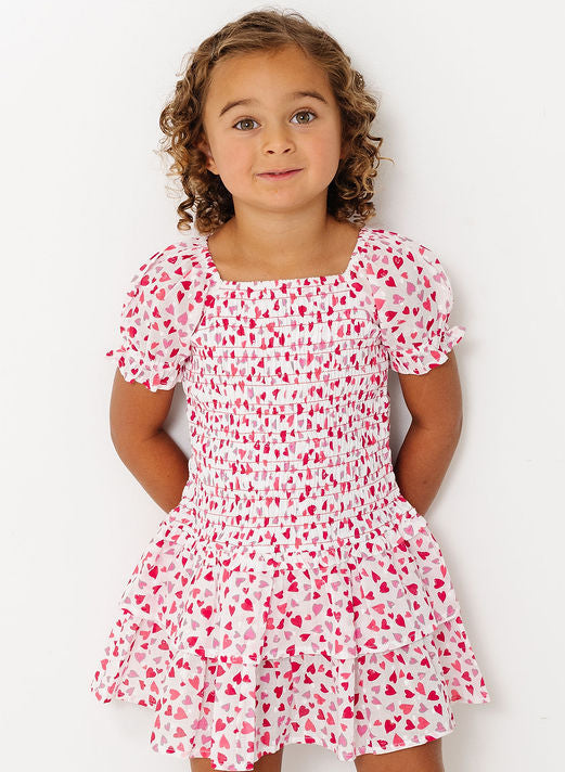 Alto Modas Hearts Print Mirrorball Dress