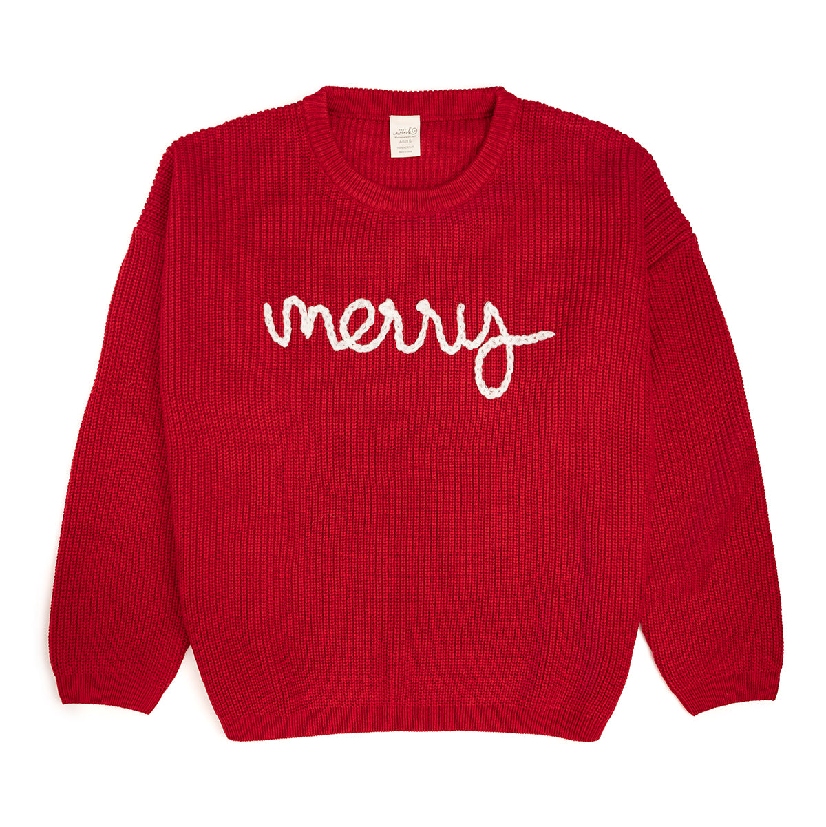 Sweet Wink Merry Yarn Knit Sweater