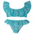 Piccoli Principi Aqua Glitter Cloe 2pc Ruffle Swimsuit