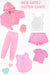 KatieJ NYC Dylan Pant - Cotton Candy *Kids & Juniors *