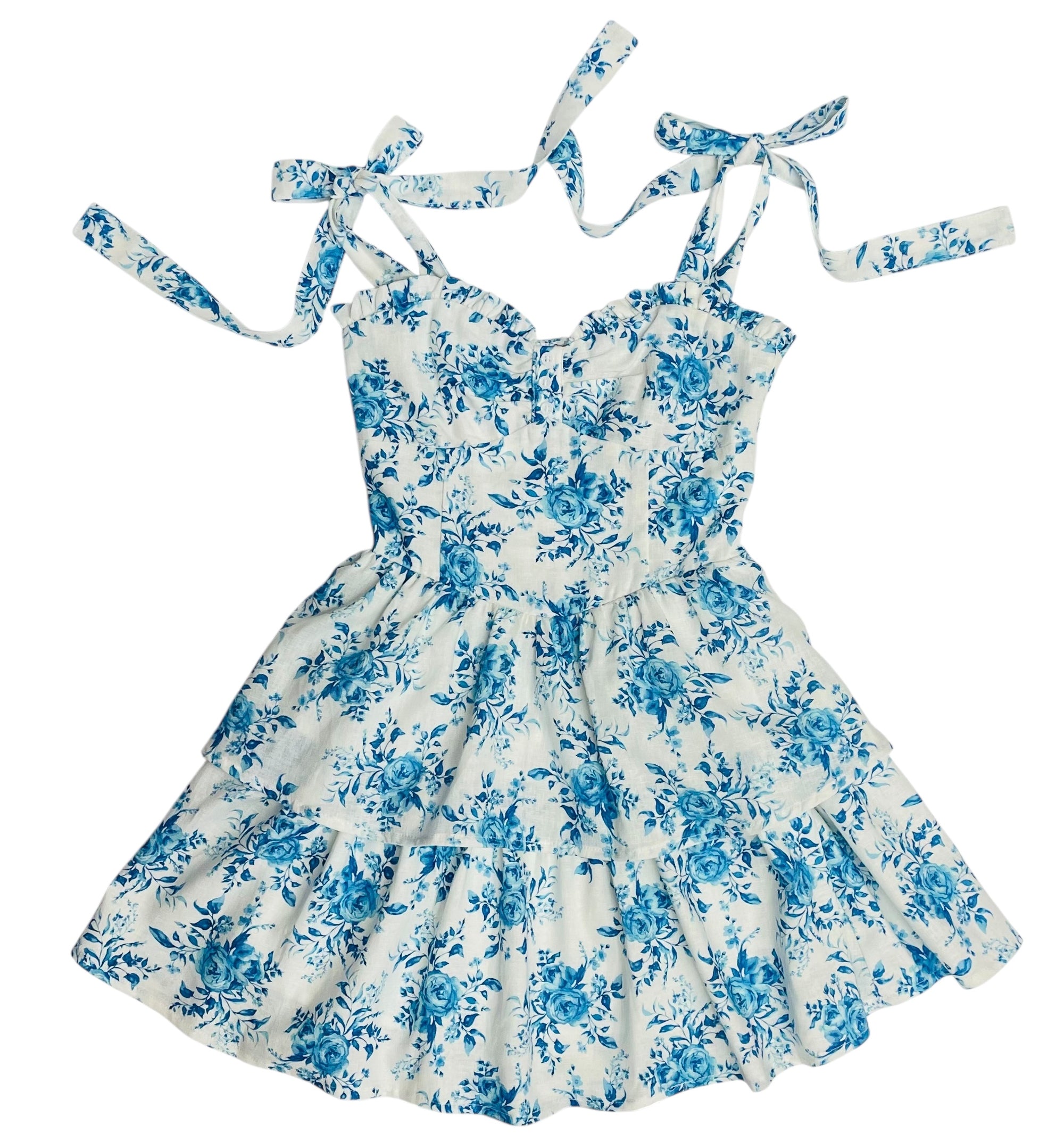 KatieJ NYC Mason Dress- Rose Bouquet