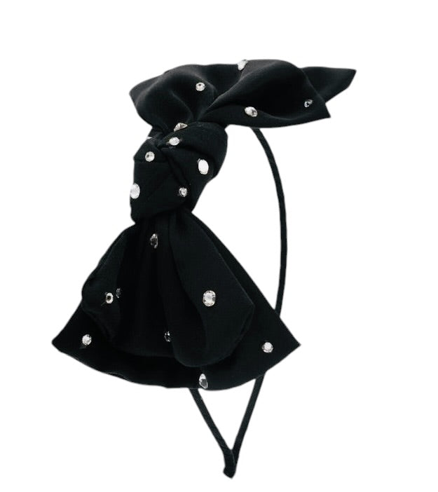 Diadema con chispas de confeti blanco de Bari Lynn