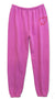 KatieJ NYC Shane Heart Sweatpant- Valentine’s Pink