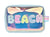 Beach Blue Glazed Organizer Pouch