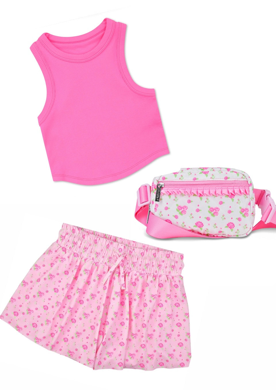 Iscream Pretty in Pink Sporty Shorts
