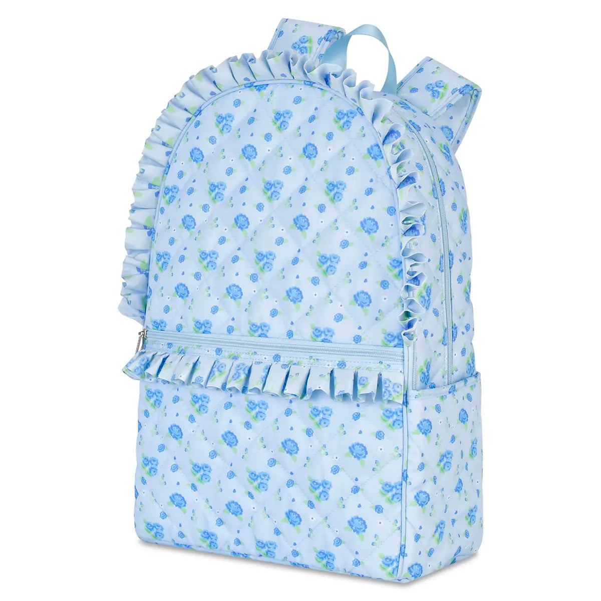 Iscream Blue Floral Girls Backpack | Back to School Bookbag