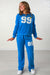 Love Junkie 99 Sweatpant- Blue Slurpee