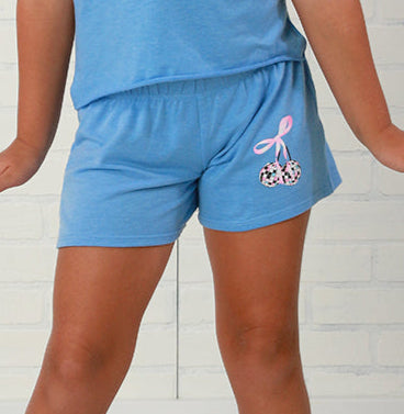 Firehouse NY Girls Ice Blue Disco Cherry Shorts