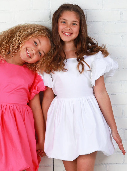 girls bubble dresses