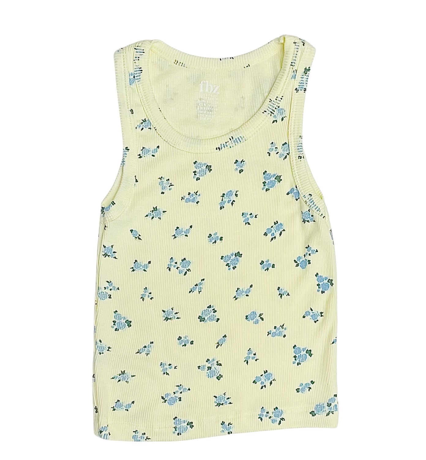 Flowers By Zoe Tween Butter Rose Print Tank