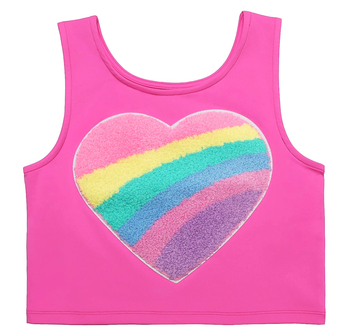 Mia New York Rainbow Heart Tank