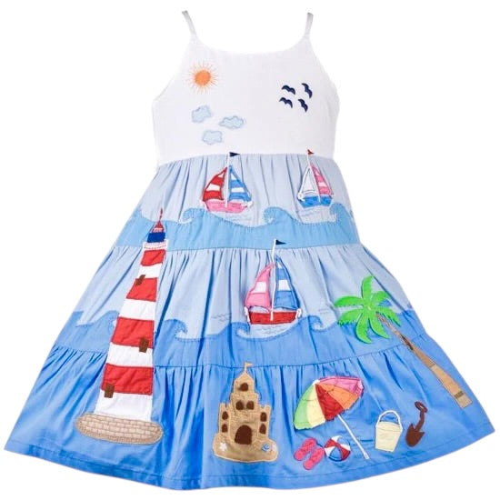 Cotton Kids Beach Dress