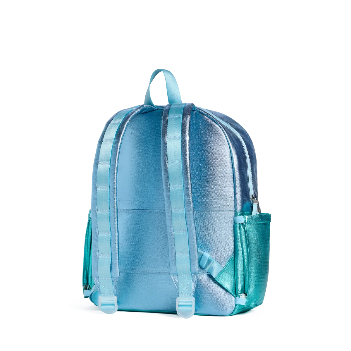 State Bags Kane Kids Double Pocket 16" Backpack - Blue Iridescent
