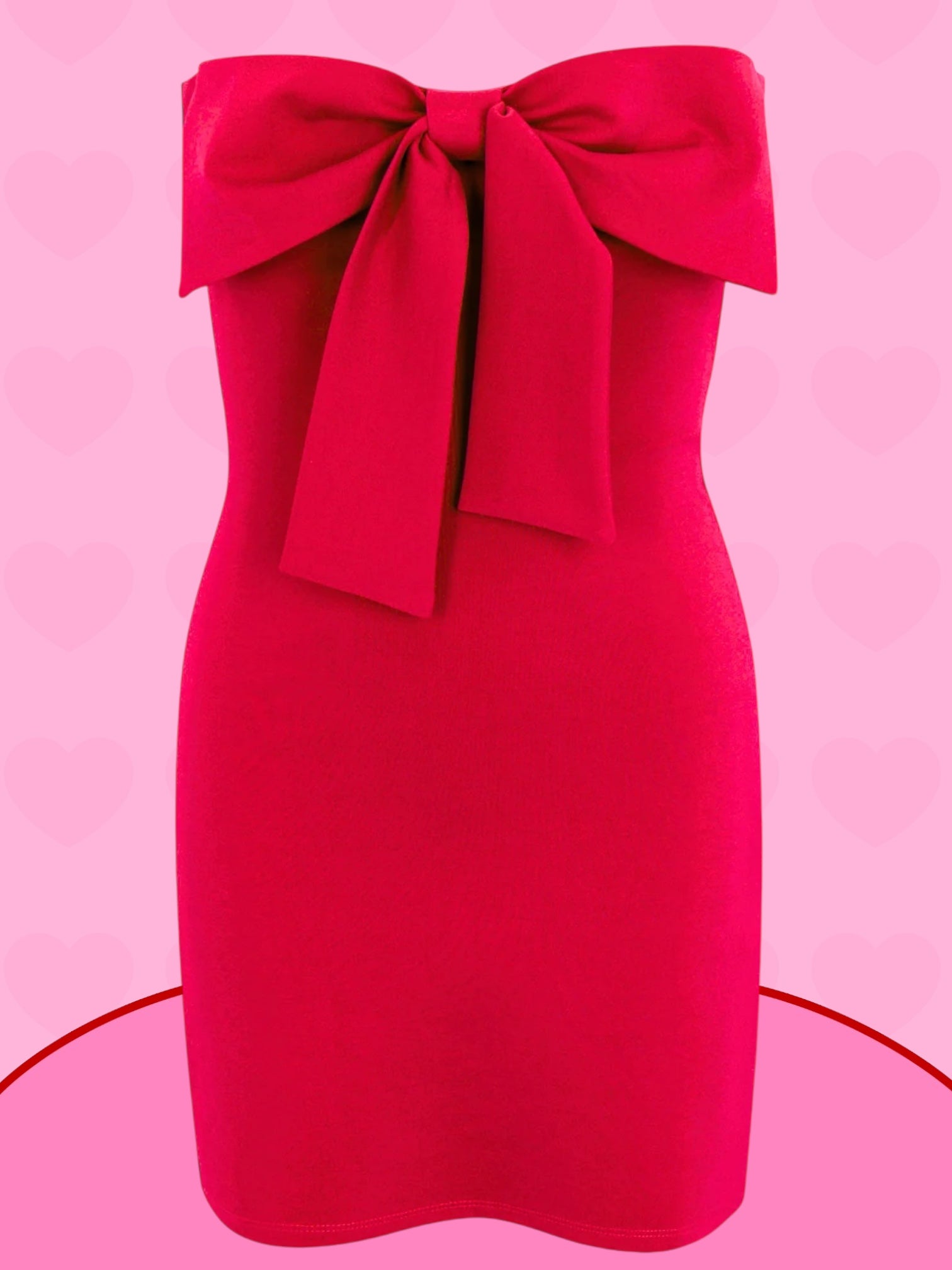 Gold Rush NYC Tween Red Teddie Dress