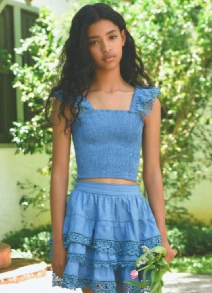 Conjunto de falda Adina de 2 piezas de Little Peixoto - Buttercup