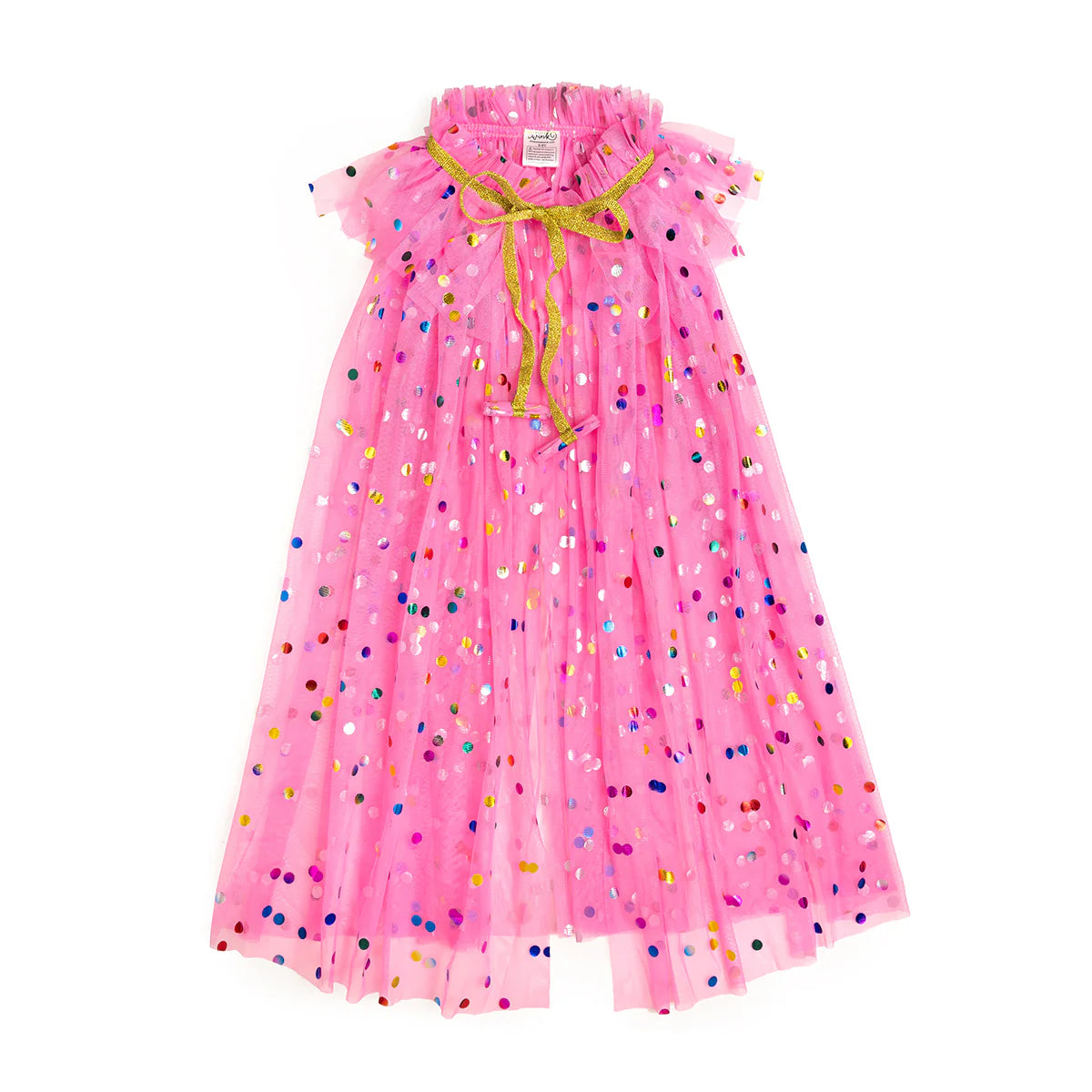 Sweet Wink Raspberry Confetti Cape