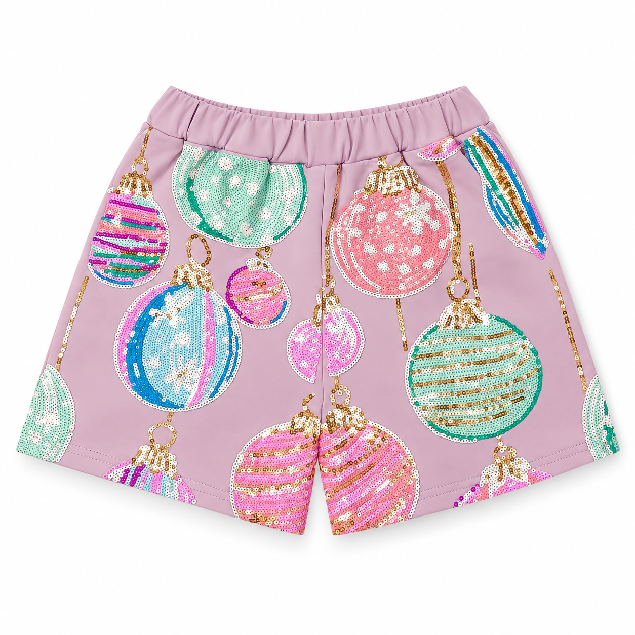 Belle Cher Sequin Ornaments Short