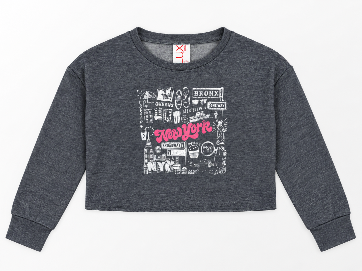 LUX NYC Graphic Sweatshirt