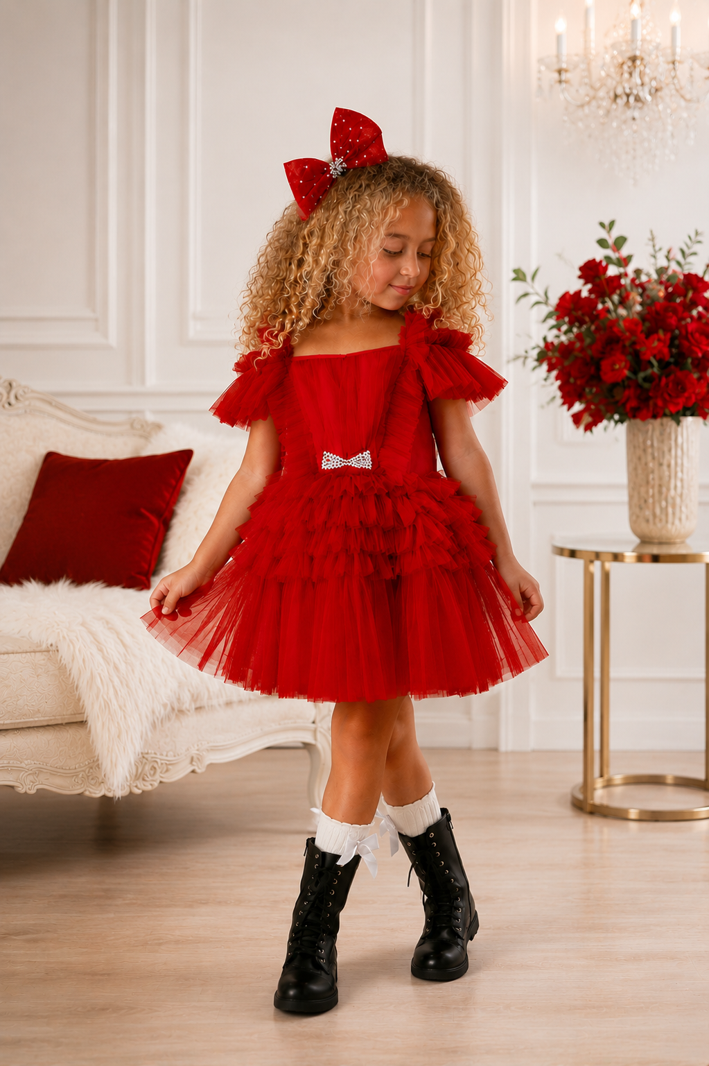 Ooh! La, La! Couture Zoe Dress - Ruby