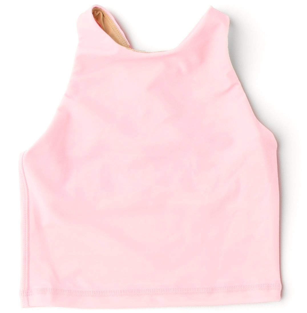 Shade Critters Girls Active Tank Top-Light Pink