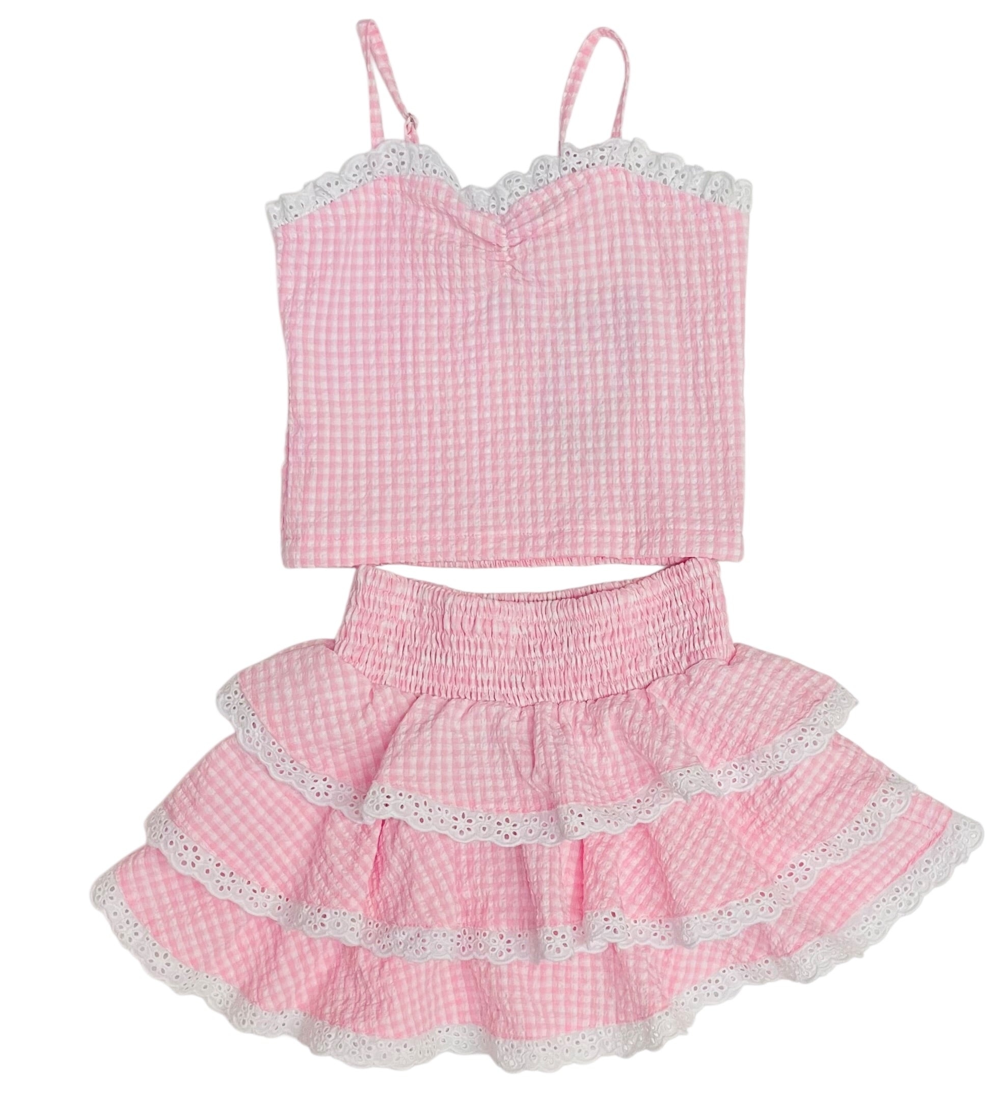 Camiseta de tweed negra de Flowers By Zoe