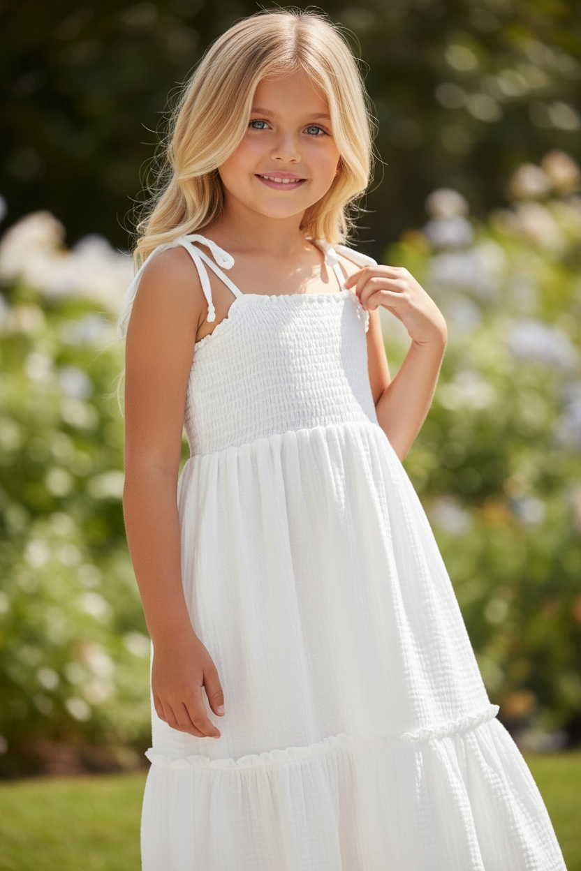 Feather 4 Arrow Harper Dress- White