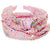 Bari Lynn Pink Jeweled Sprinkles Tulle Knot Headband