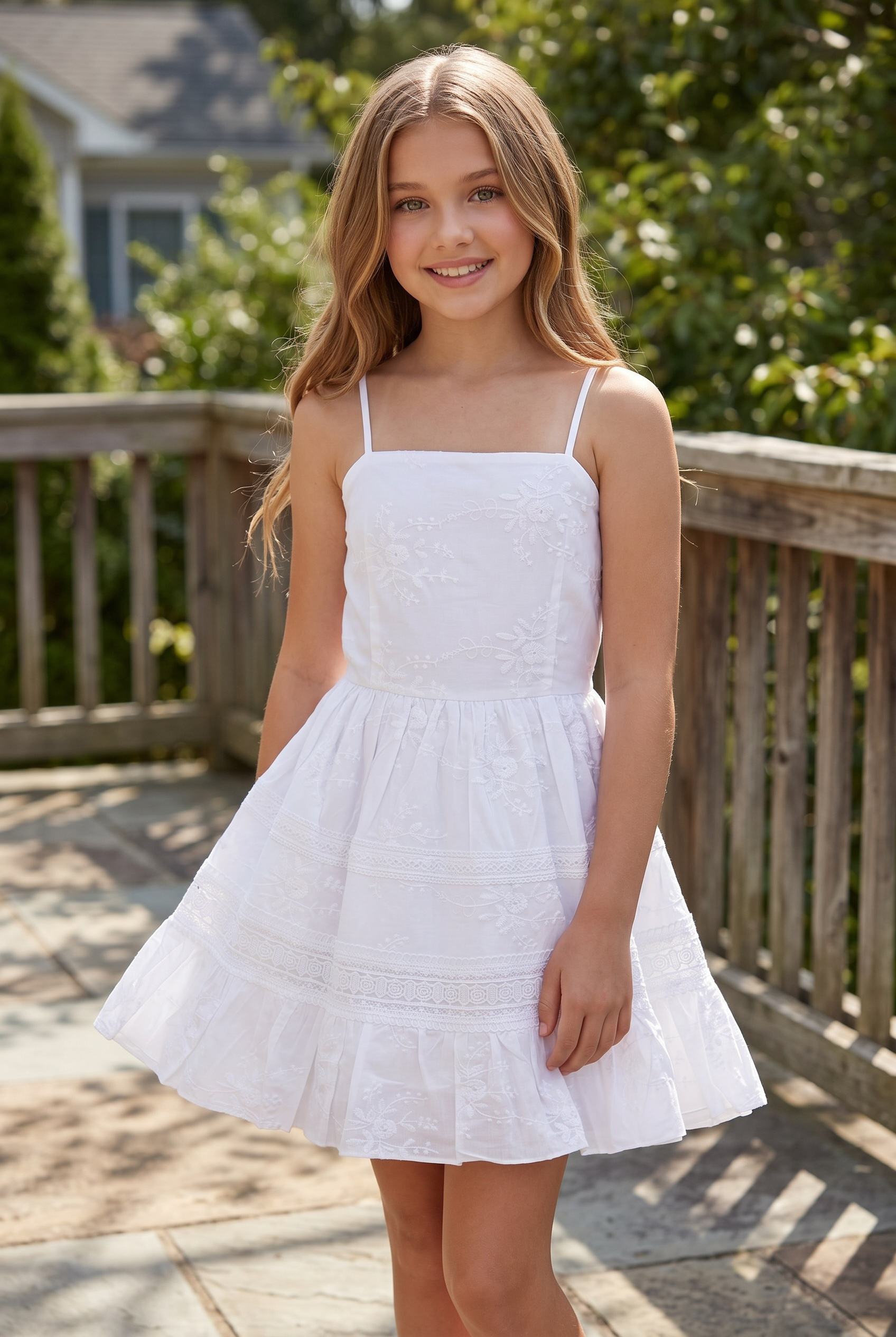 KatieJ NYC Bridget  Dress- White