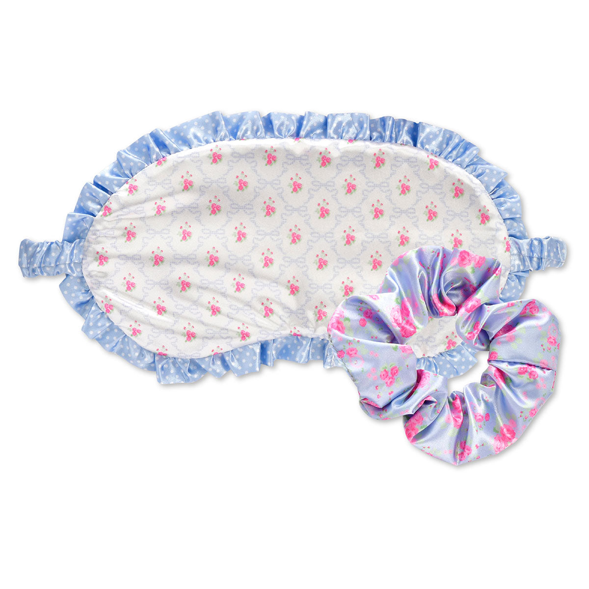 Iscream Ditsy Floral Eye Mask & Scrunchie Set