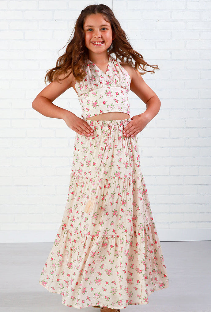 KatieJ NYC Tween Esme Maxi Skirt - Vintage Bunches