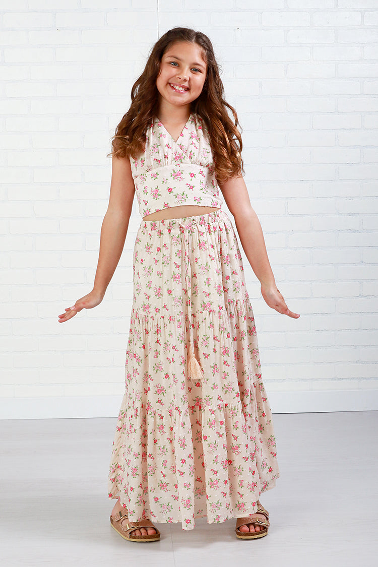 KatieJ NYC Tween Yvonne Halter Top - Vintage Bunches