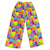 Macaron + Me Plush Lounge Pant-Neon Smiles