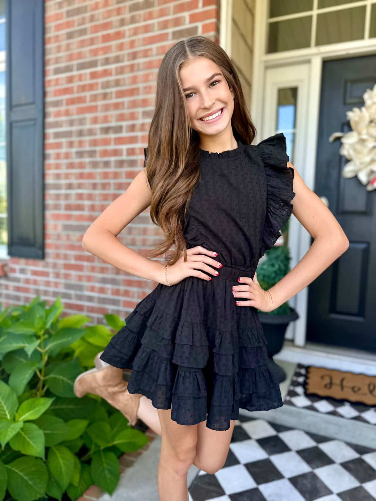 Summer Loving Gustavia Dress- Black