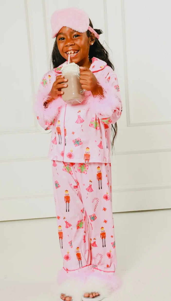 Three Wildflower Designs Nutcracker Ballet Bamboo Lounge Set-2T