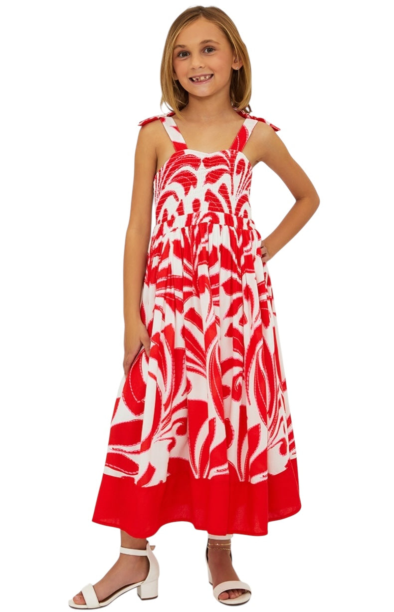 Beach Riot Kids Little Cari Dress  - Sunshine Dunes