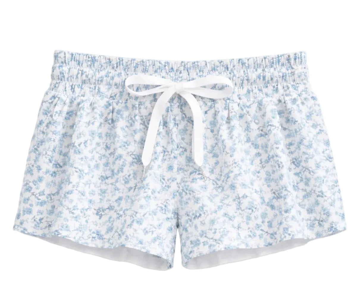 KatieJ NYC Farrah Short - Blue Ditsy Floral