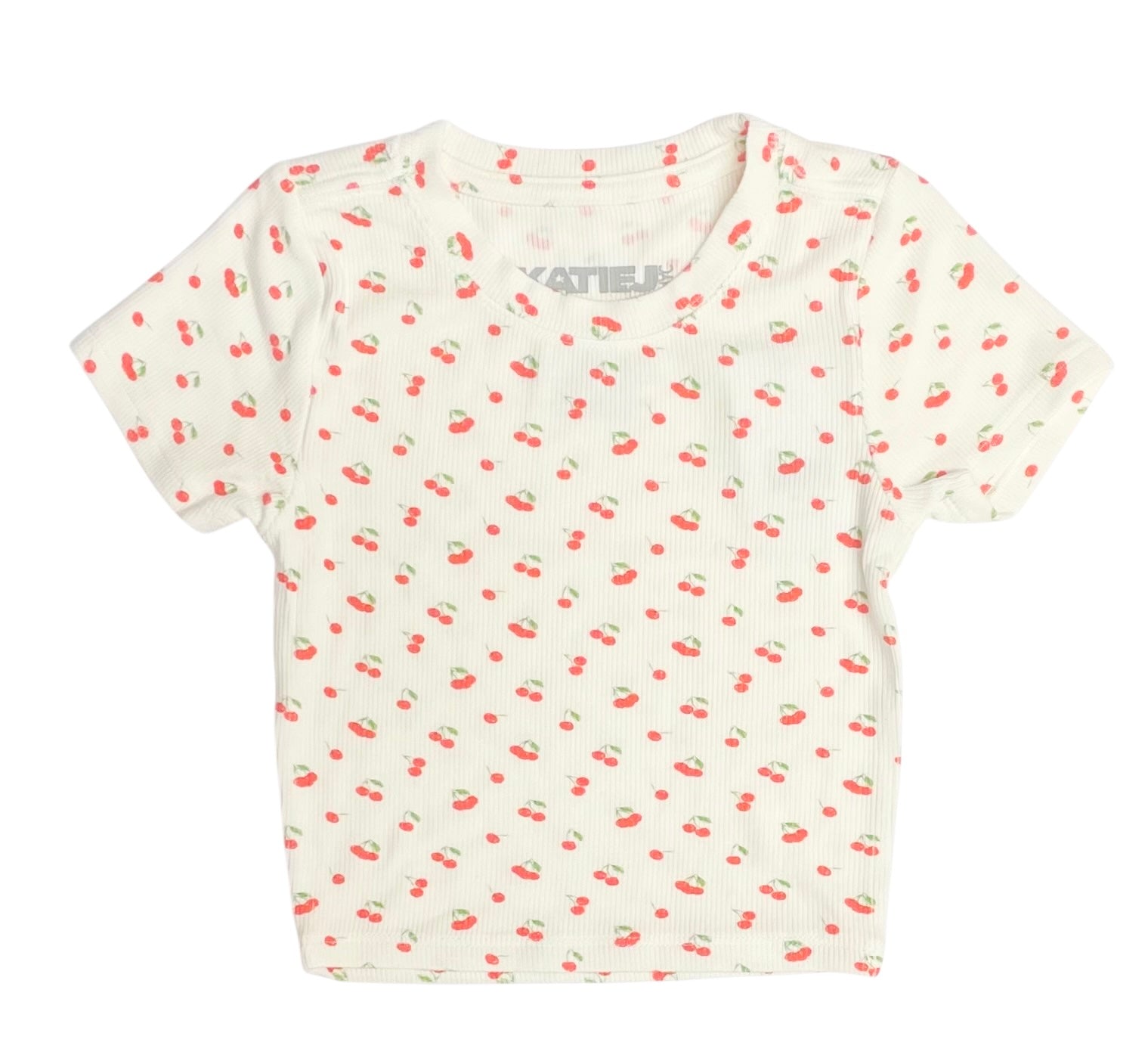 KatieJ Livi Tee - Cherries Print