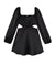 KatieJ NYC Ari Satin Dress - Black