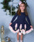 Lemon Loves Lime Powdered Sugar Nutcracker Dress- *Preorder*