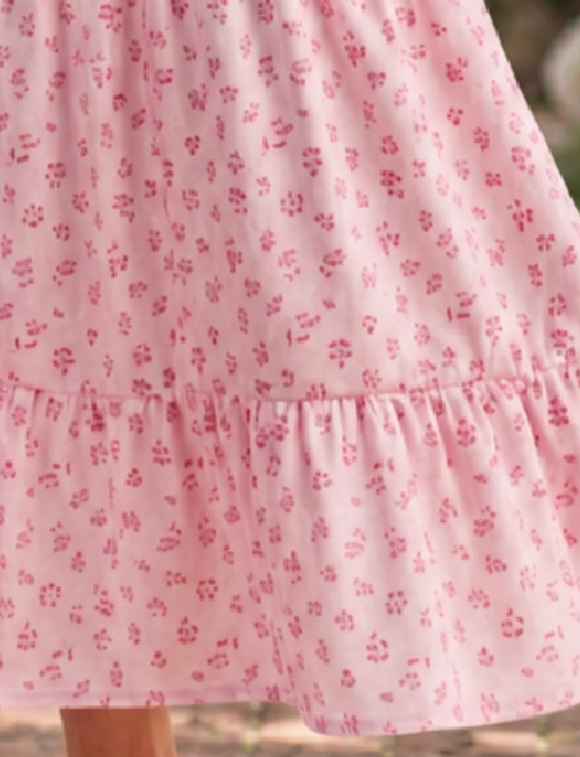 Heart & Arrow Tween Pink Floral Maxi Dress
