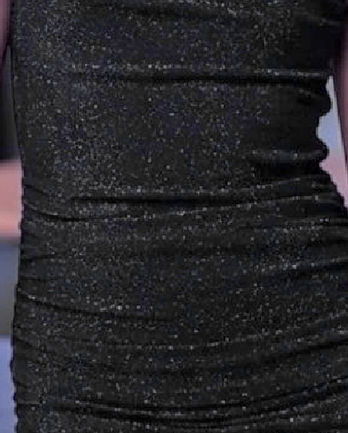 Gold Rush NYC Skyler Black Shimmer Dress for Tween Girls