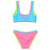 Snapper Rock Candy Colorblock Sporty Bikini